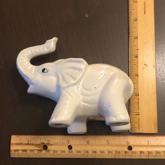 Adorable Ceramic Gray Elephant - Picture 7 of 7